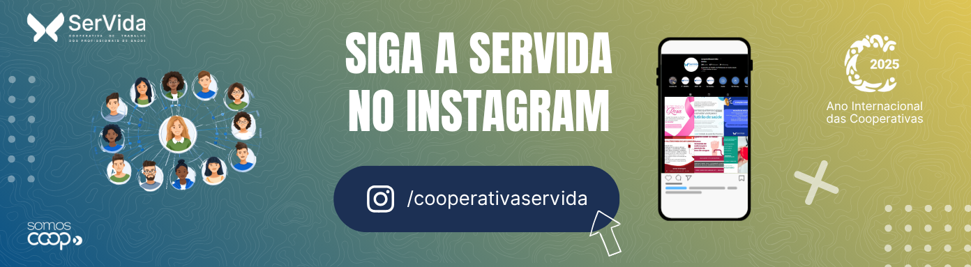 Siga a SERVIDA no instagram!