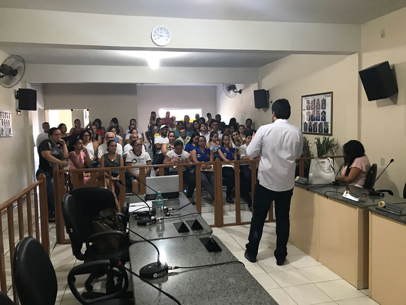 Reunião no Município de Fátima - Servida